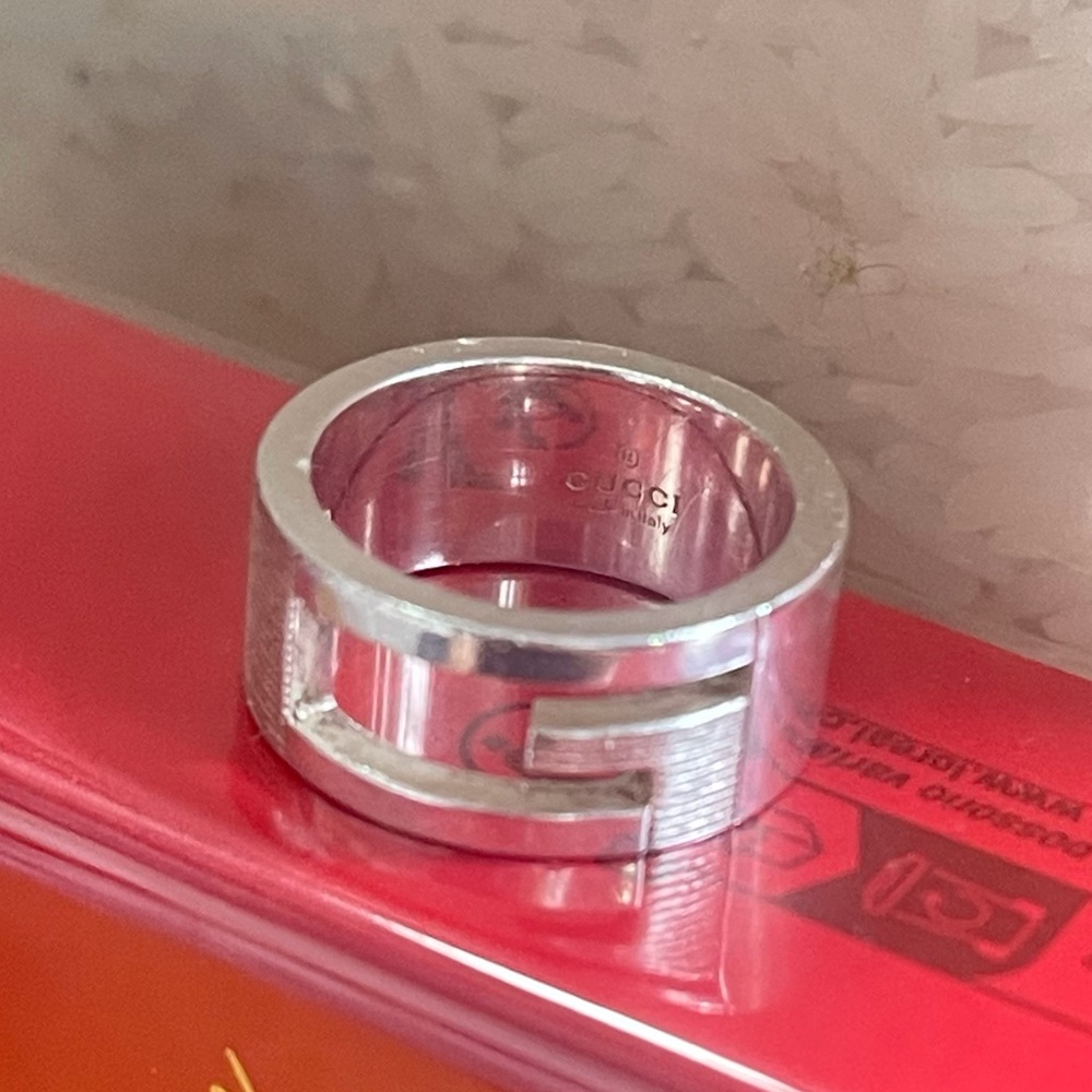 Gucci G 925 Ring Sliver size 4.5